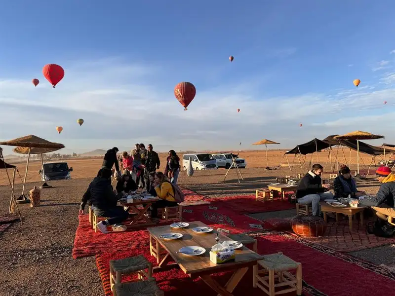 The Agafay desert, Morocco
